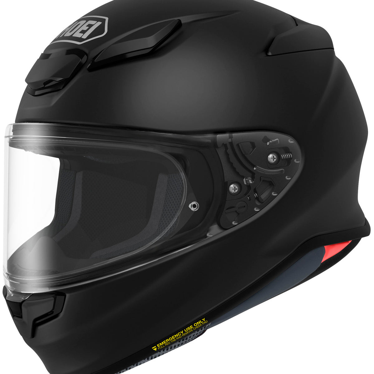 SHOEI RF-1400 Matte Black Helmet – Aerodynamic, Safe, and Comfortable for On-Road Riders –