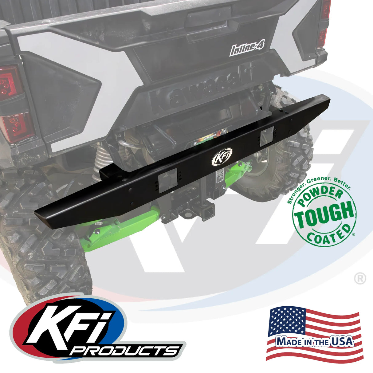 Rear Formed Bumper - Kawasaki Ridge