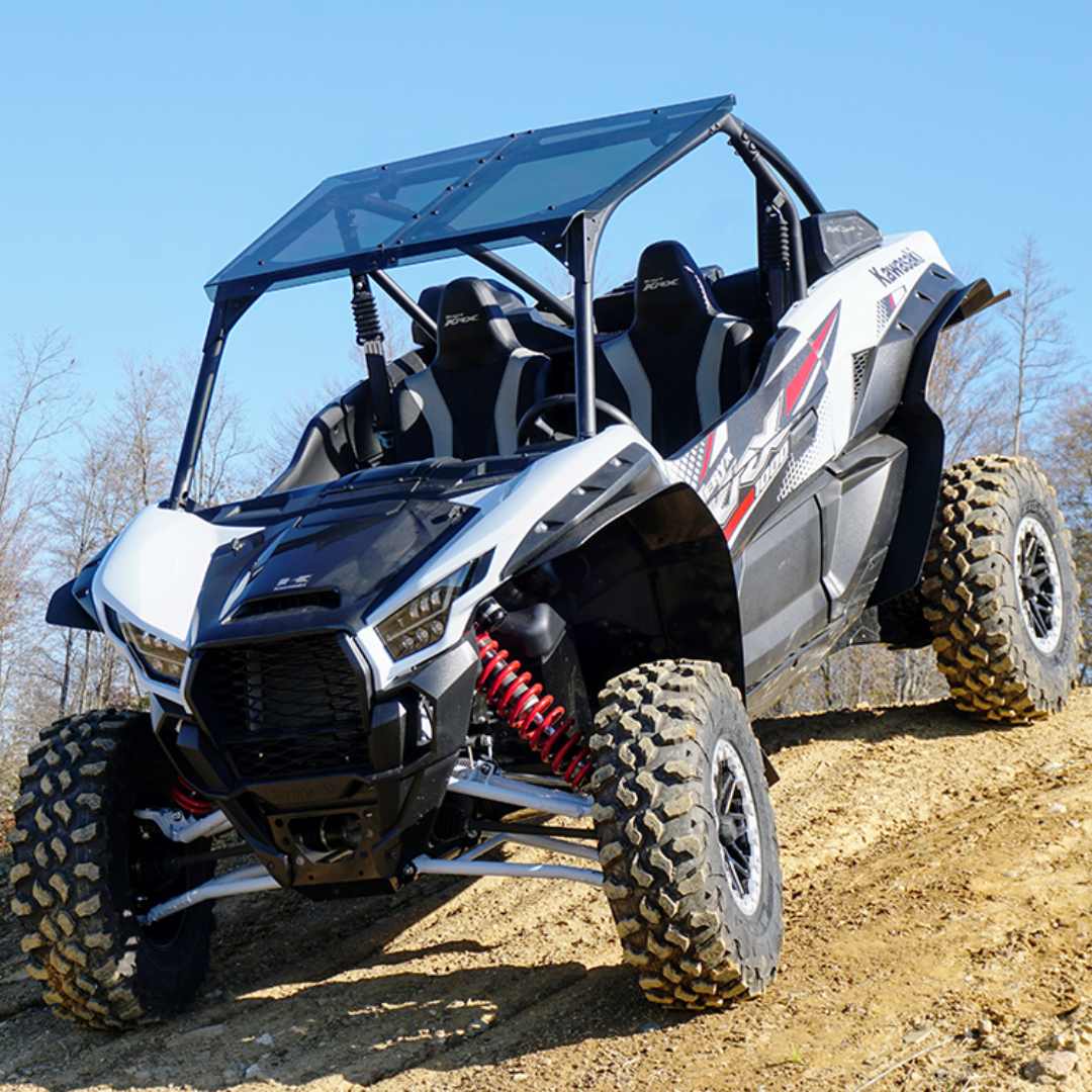 Kawasaki KRX Low Profile 2-Piece Tinted Polycarbonate Hard Roof