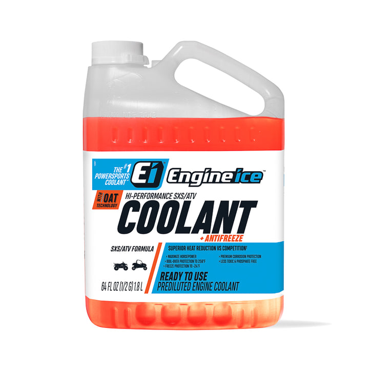 Engine Ice Hi-Performance SXS/ATV/UTV - Coolant + Antifreeze 0.5 gal 64 US fl oz.