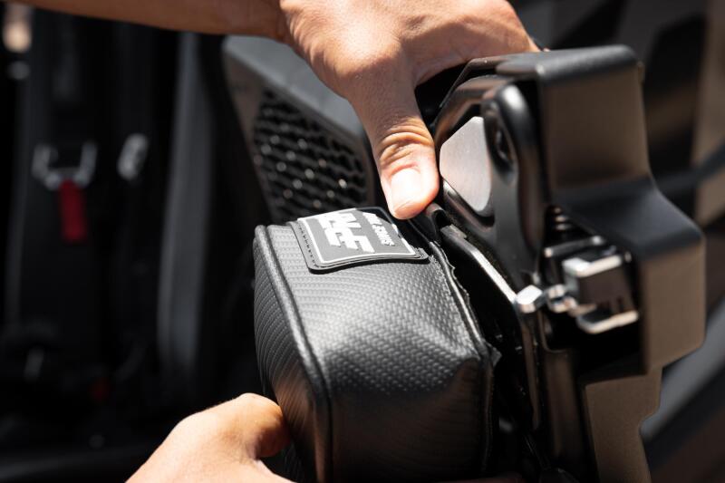 PRP UTV Protective Knee Pads for Polaris RZR with Door Speakers - Easy to Install, Designed for Off Road Protection, Includes 2 Pads (R/L)