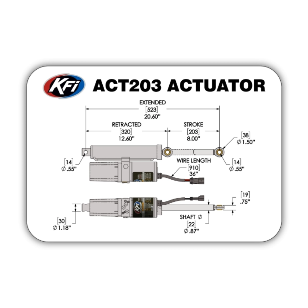 Can-Am Defender HD11 Snow Plow KFI Swift-Latch with Pro-S Blade Standard With Actuator