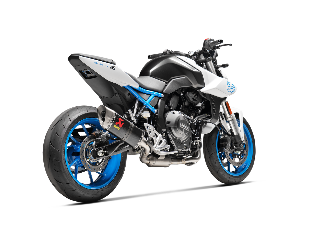 Akrapovic Racing Line Carbon Exhaust for Suzuki GSX-8R & GSX-8S