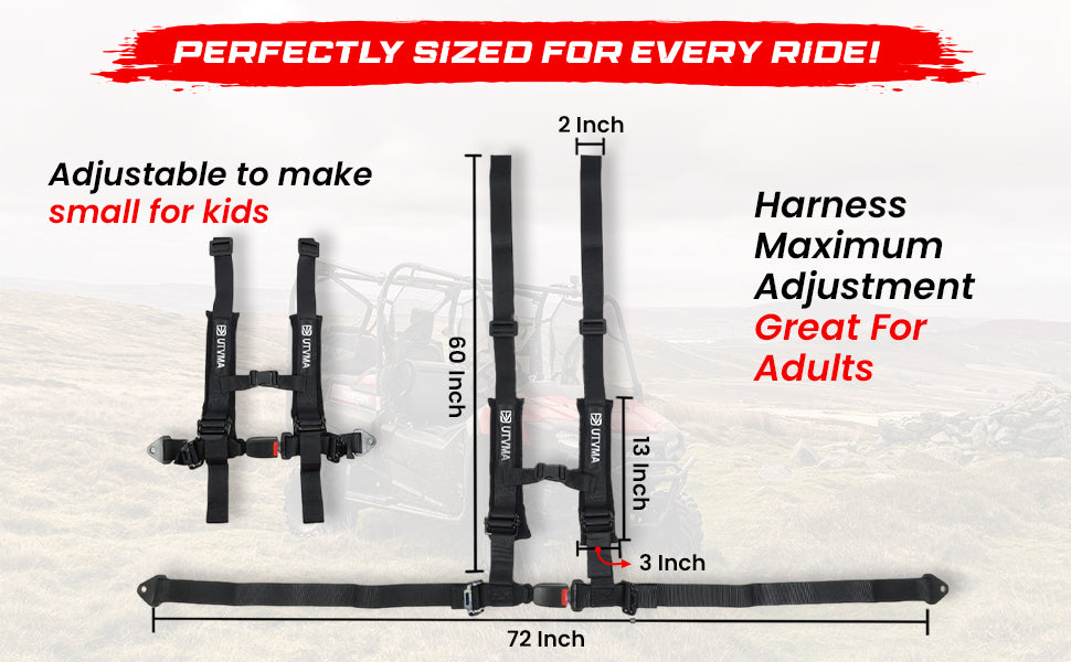 RZR 1000 Bump Seat (XP, Turbo, Turbo S, Dynamix, Trail, High Lifter) 2014-2023