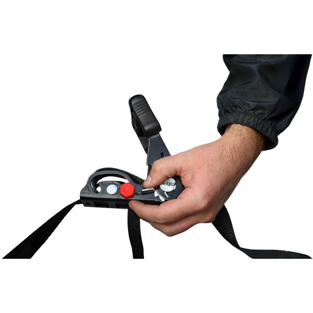 SpeedStrap 1.25" × 7 ft Motorcycle Tie-Downs – Sliding Ratchet 2-Pack