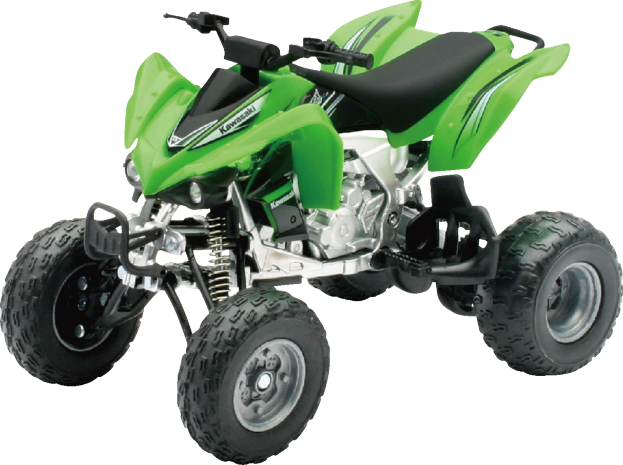 NEW RAY TOYS Kawasaki KFX 450R ATV - 1:12 Scale - Green/Black 57503
