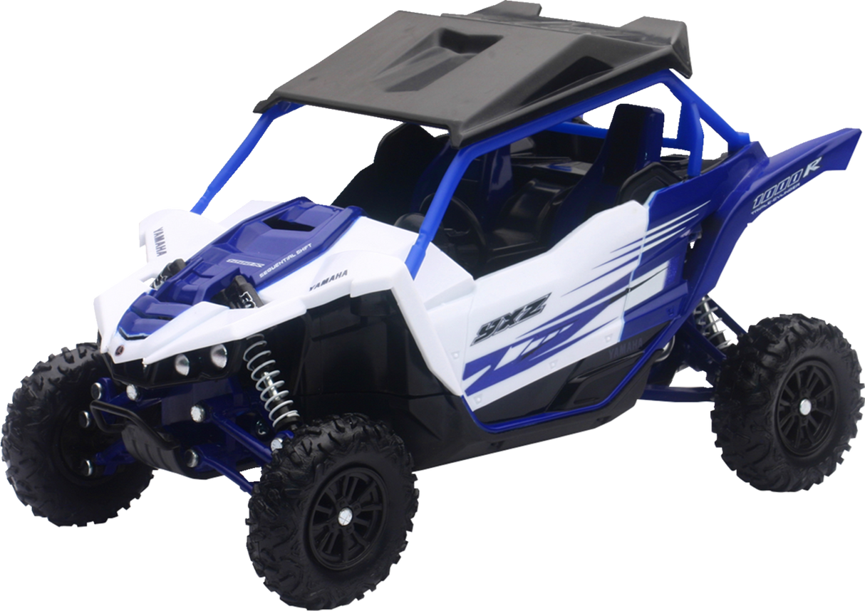 NEW RAY TOYS Yamaha YXZ1000R - 1:18 Scale - Blue/White/Black 57813A