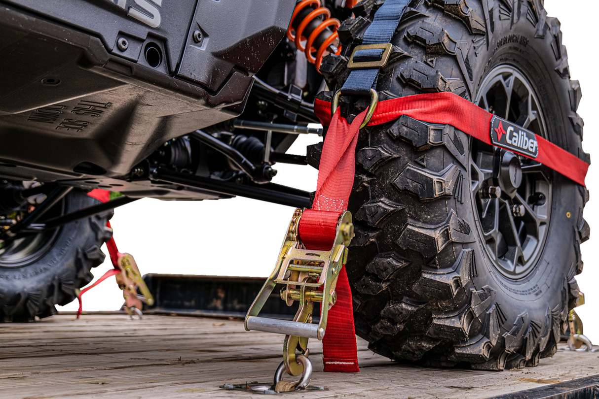 CALIBER TrailBlazer ORV Tie-Downs with Carry Bag - 4 Pack 13594