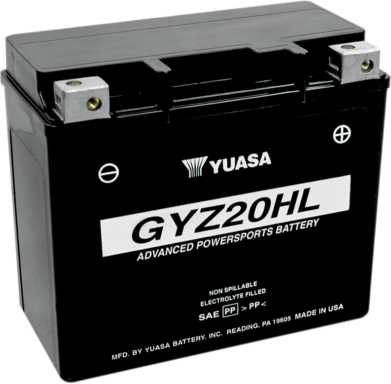 YUASA AGM Battery - GYZ20HL YUAM720GH