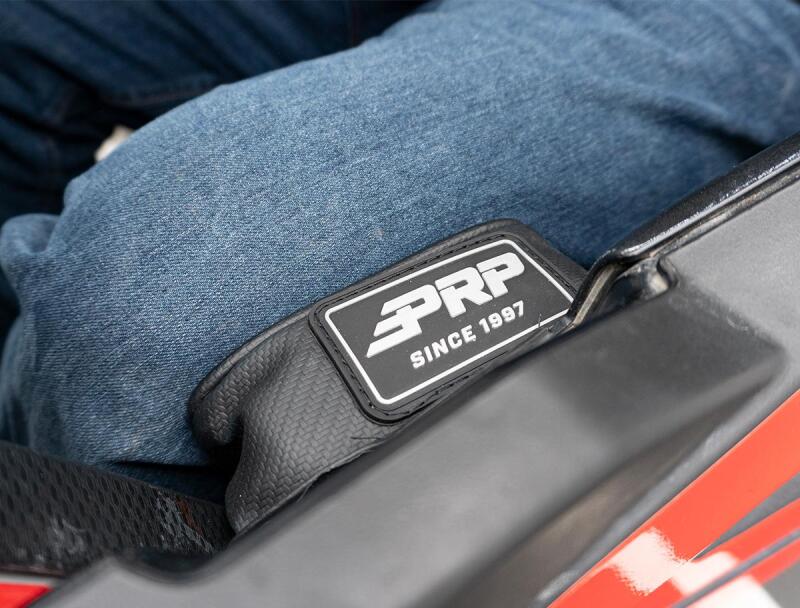PRP UTV Protective Knee Pads for Polaris RZR with Door Speakers - Easy to Install, Designed for Off Road Protection, Includes 2 Pads (R/L)