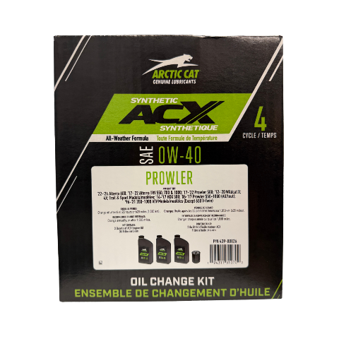 Arctic Cat 439-00026 Oil Change Kit - 3 Qt - 600 ATV & LGCY