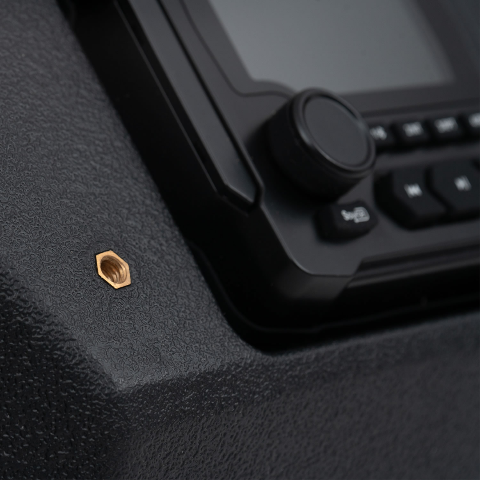 MBQD-STG4A-1 320-Watt STAGE 4 Can-Am Defender 2017-2025 Tuned Four Speaker Visor Audio System