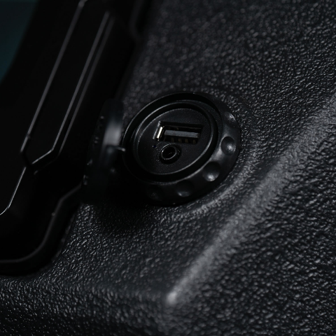 MBQD-STG4A-1 320-Watt STAGE 4 Can-Am Defender 2017-2025 Tuned Four Speaker Visor Audio System