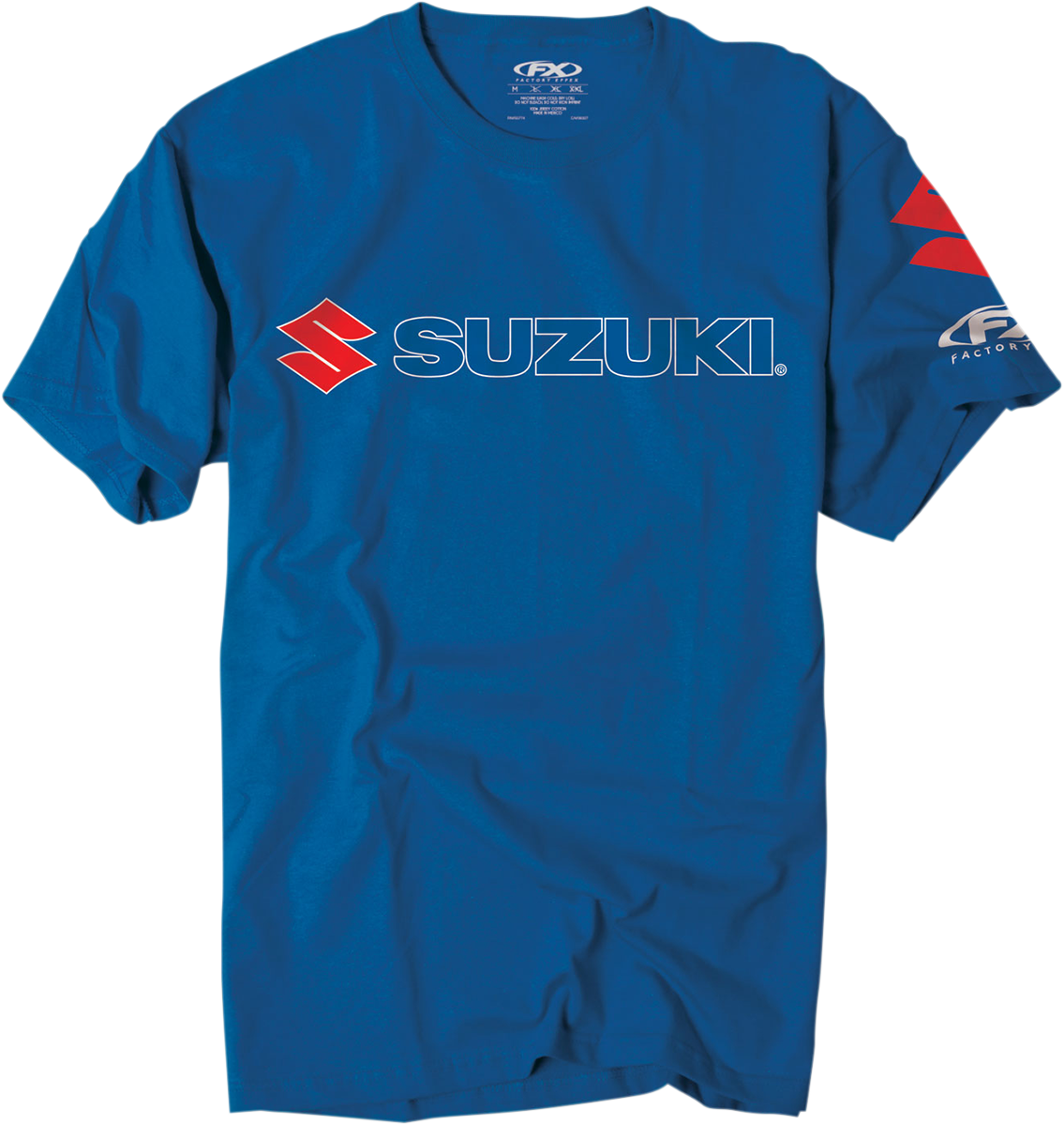 FACTORY EFFEX Suzuki Team T-Shirt - Royal Blue - Large 15-88462