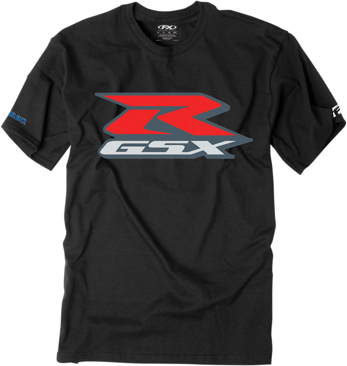 FACTORY EFFEX Suzuki GSX-R T-Shirt - Black - Large 15-88482