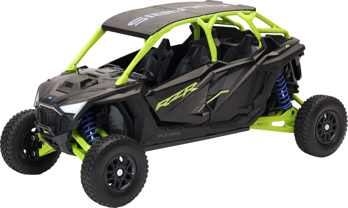 NEW RAY TOYS Polaris RZR Pro R4 - 1:18 Scale - Matte Onyx Black 58453B