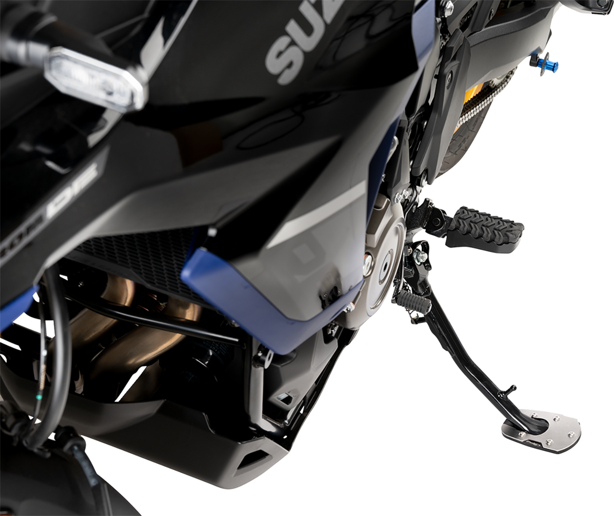 PUIG HI-TECH PARTS Kickstand Pad Extension - Suzuki - GS/V-Strom 20408N