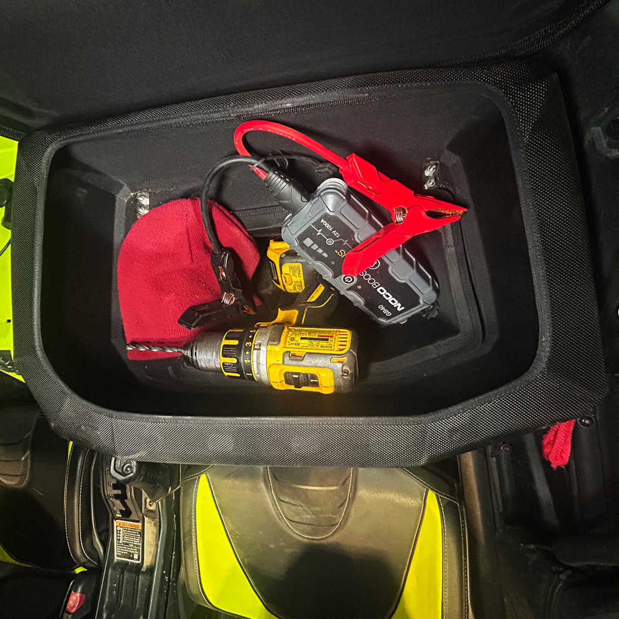 RAVEK Glove Box Upgrade - Black - Can-Am X3 H65-301