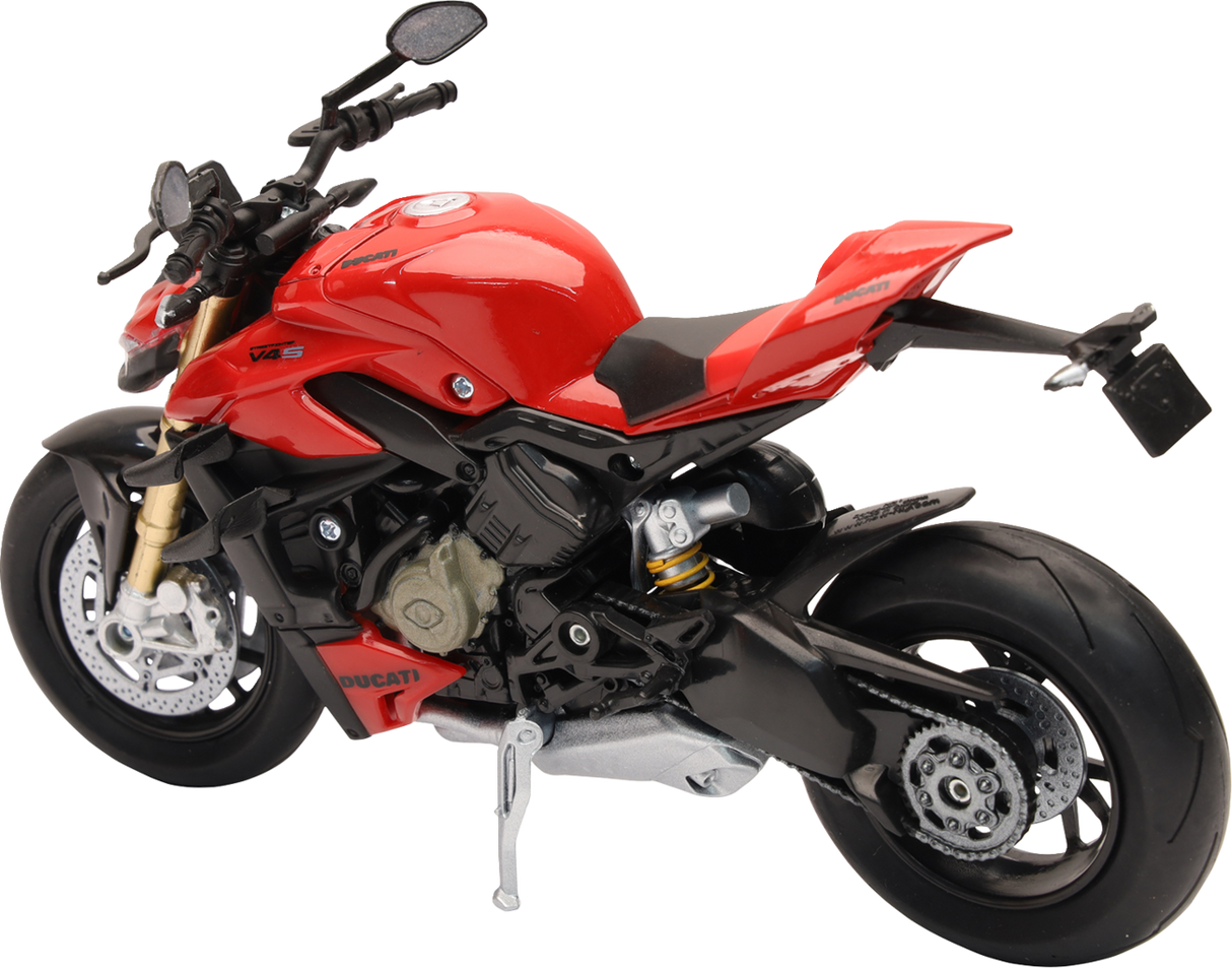 NEW RAY TOYS Ducati Streetfighter V4 - 1:12 Scale - Black/Red 58273