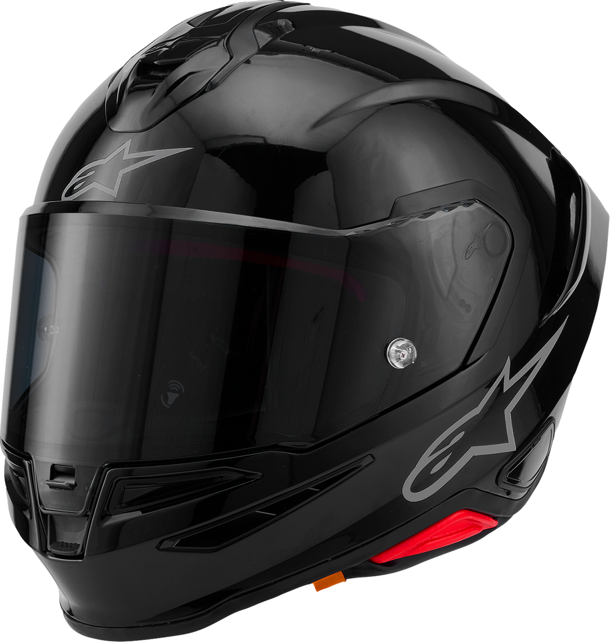 ALPINESTARS Supertech R7 Helmet - 22.06 - Solid - Gloss Black - XS 8202126-1180-XS