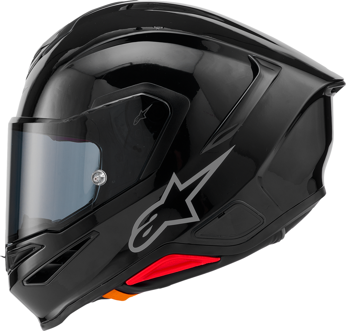 ALPINESTARS Supertech R7 Helmet - 22.06 - Solid - Gloss Black - XS 8202126-1180-XS