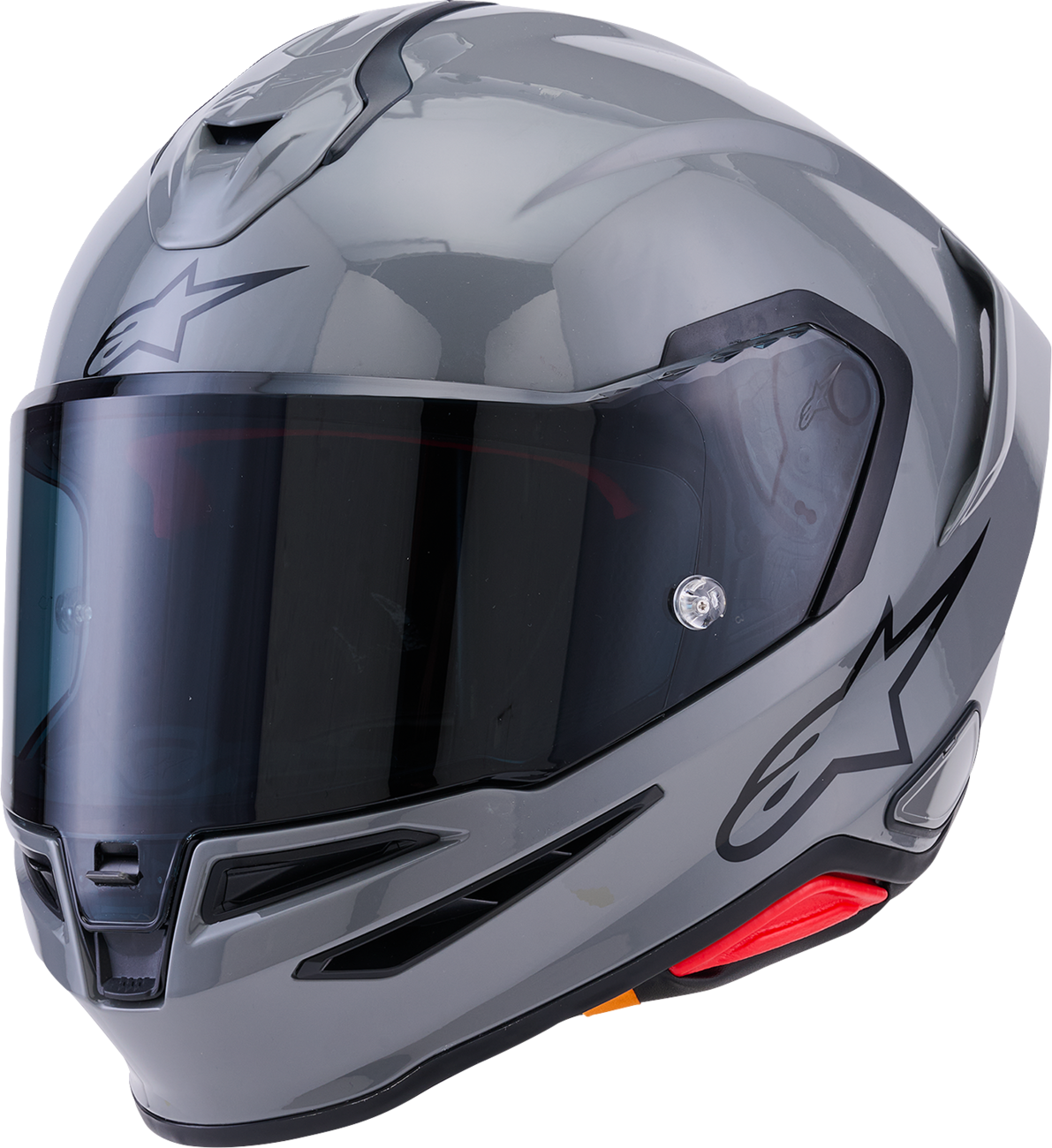 ALPINESTARS Supertech R7 Helmet - 22.06 - Solid - Gloss Gray - Medium 8202126-1635-M