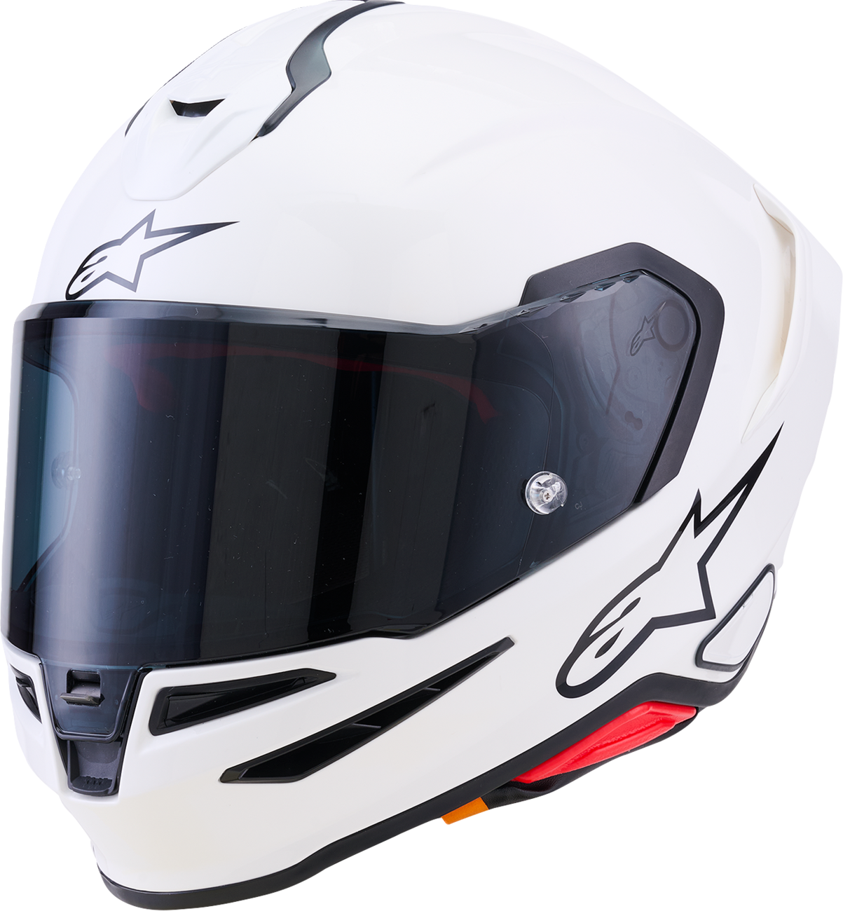 ALPINESTARS Supertech R7 Helmet - 22.06 - Solid - Gloss White - Small 8202126-2180-S