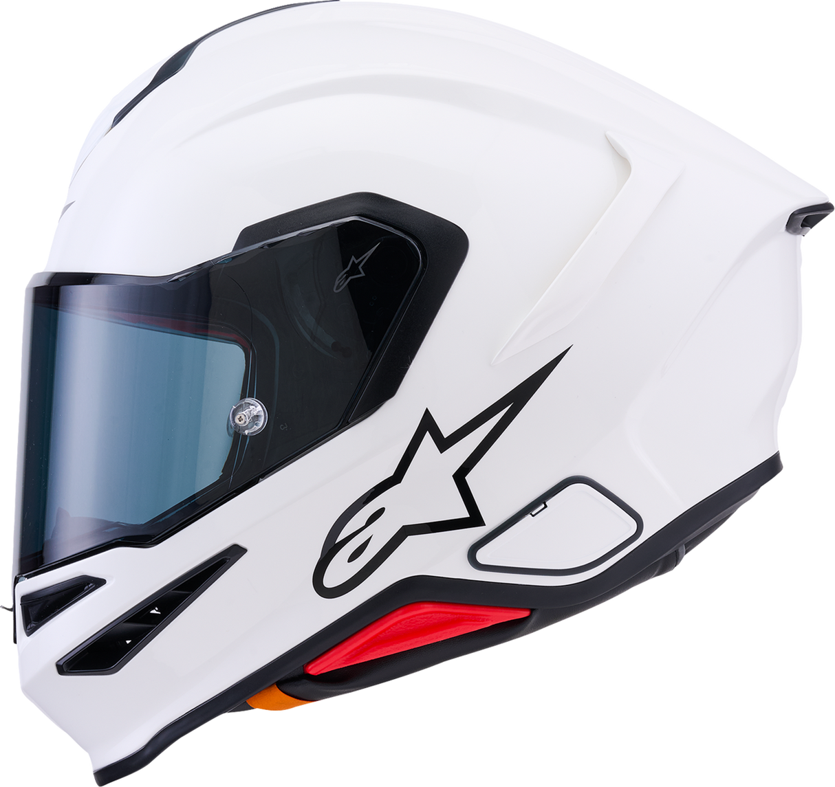 ALPINESTARS Supertech R7 Helmet - 22.06 - Solid - Gloss White - Small 8202126-2180-S