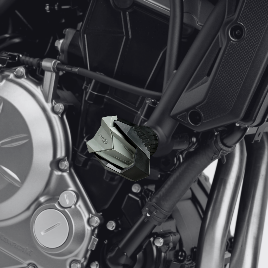 Puig R19 Frame Sliders 21953N for V-Strom 800 / GSX-8R / GSX-8S - Grey