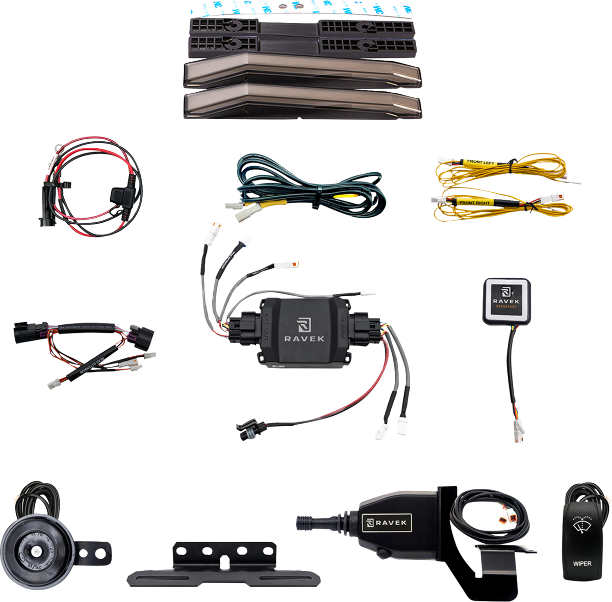 RAVEK Turn Signal Kit - Gen3 Speakeasy™ - Polaris Ranger 1000 - Lever 64-1007SL