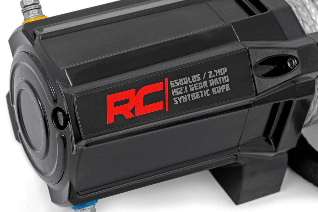 6500-LB Winch With Wireless Remote | Synthetic Rope