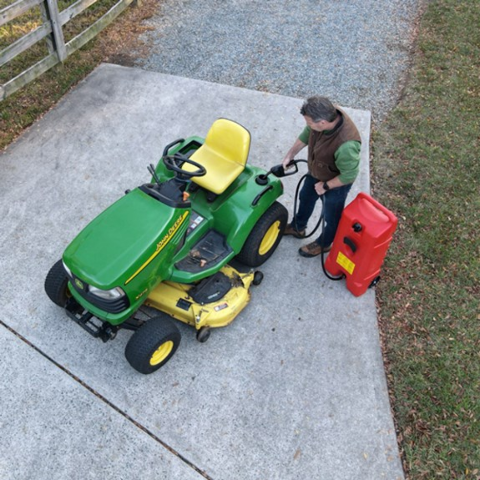 Flo 'n Go Duramax Fuel Caddy - 14 Gallon Wheeled Gasoline Container