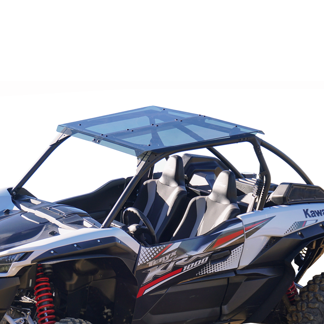 Kawasaki KRX Low Profile 2-Piece Tinted Polycarbonate Hard Roof