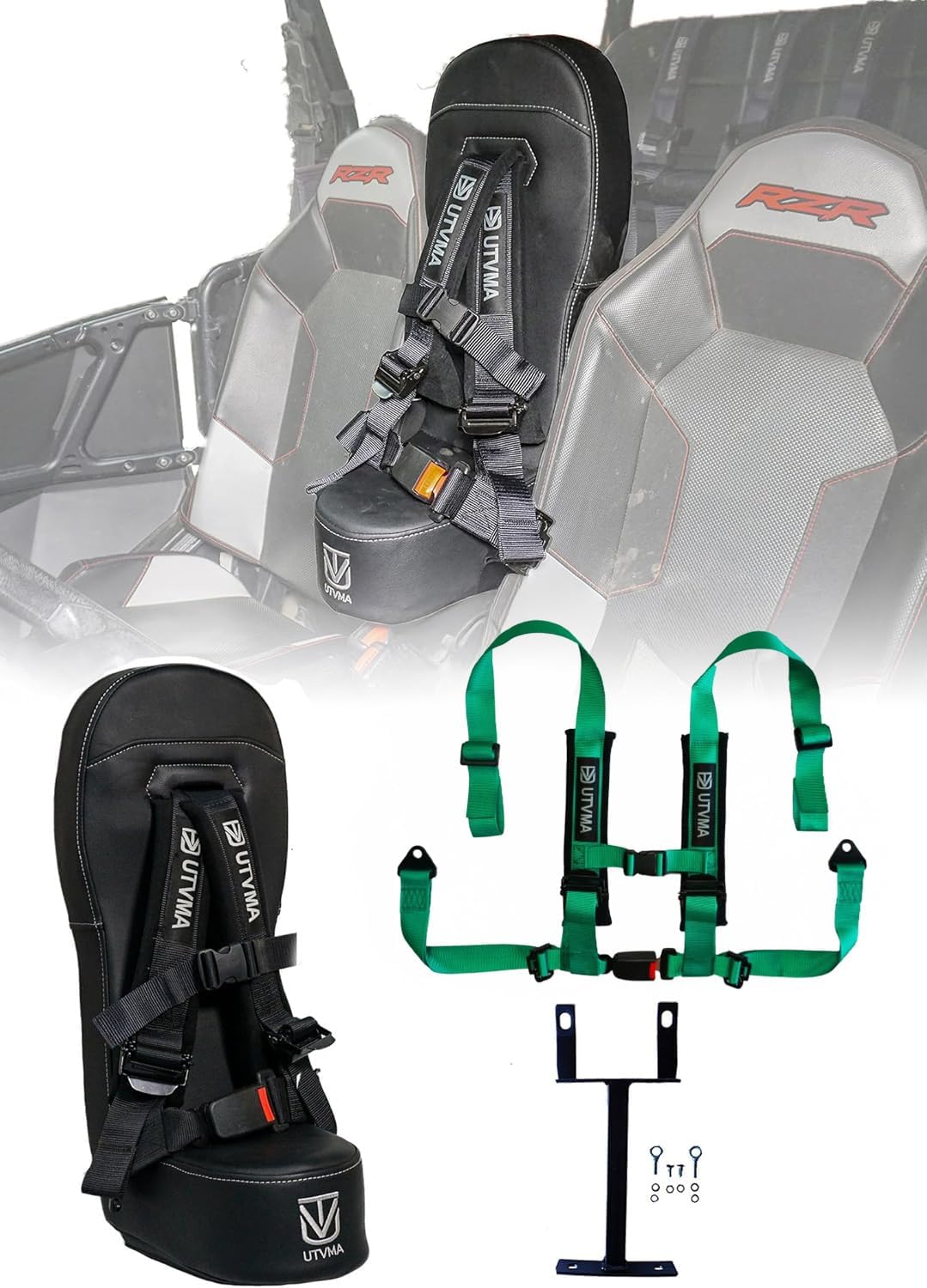 RZR 1000 Bump Seat (XP, Turbo, Turbo S, Dynamix, Trail, High Lifter) 2014-2023