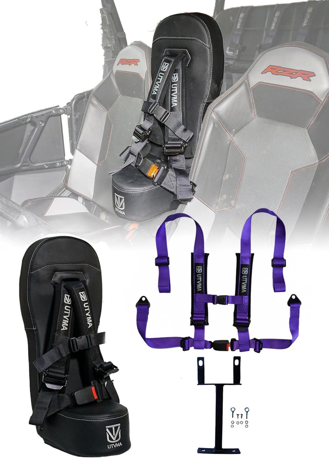 RZR 1000 Bump Seat (XP, Turbo, Turbo S, Dynamix, Trail, High Lifter) 2014-2023