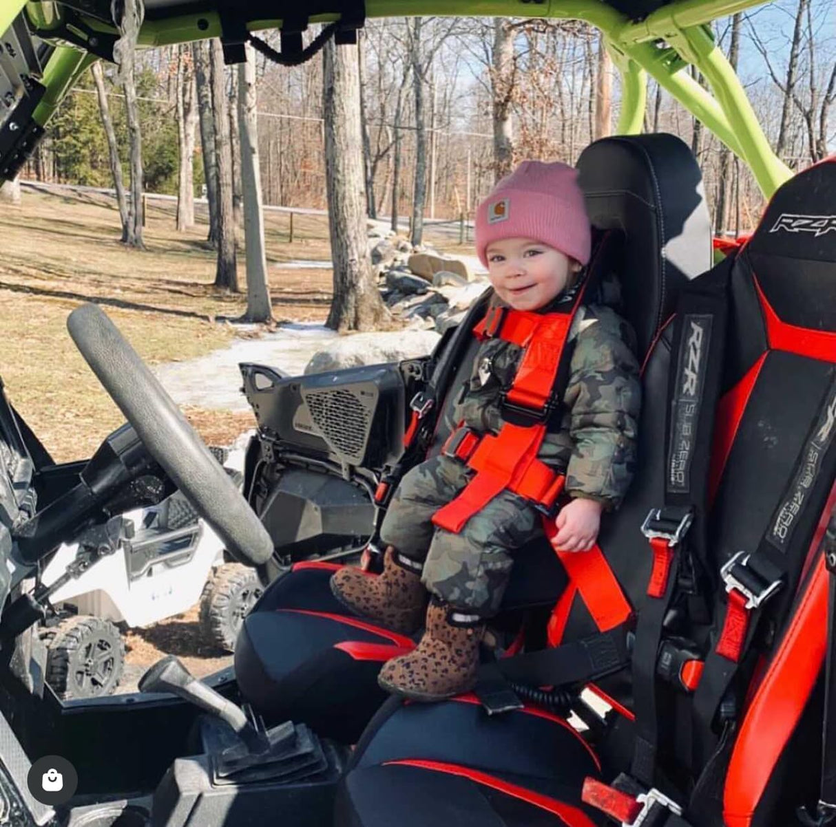 RZR 1000 Bump Seat (XP, Turbo, Turbo S, Dynamix, Trail, High Lifter) 2014-2023