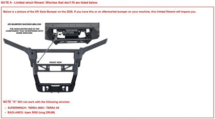 2026+ Kawasaki Ridge Winch Mount