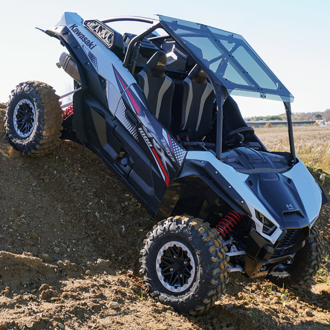 Kawasaki KRX Low Profile 2-Piece Tinted Polycarbonate Hard Roof