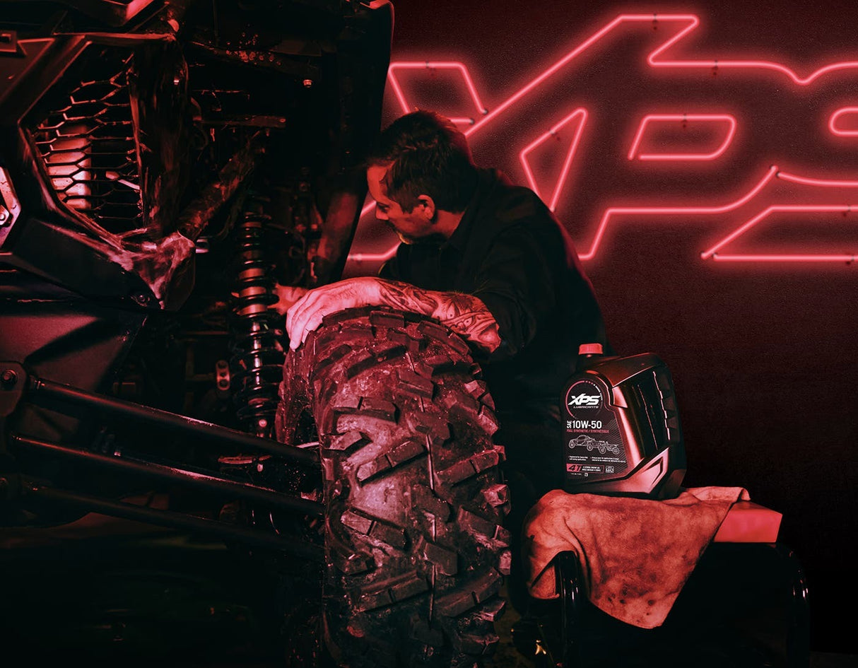 Can-Am OEM 4T 0W-40 Synthetic Oil Change Kit for Rotax 500 cc or more V-Twin engine