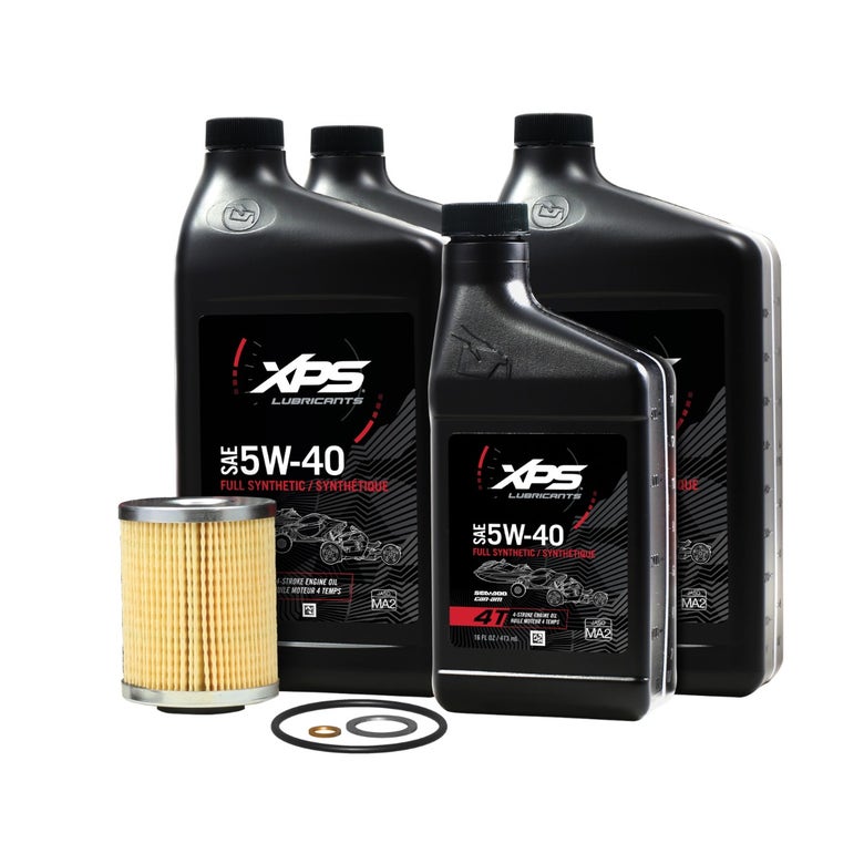4T 5W-40 Full Synthetic Oil Change Kit for Rotax 900 CC engine - RYKER