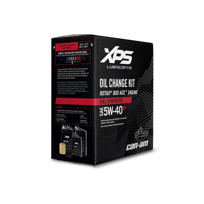 4T 5W-40 Full Synthetic Oil Change Kit for Rotax 900 CC engine - RYKER