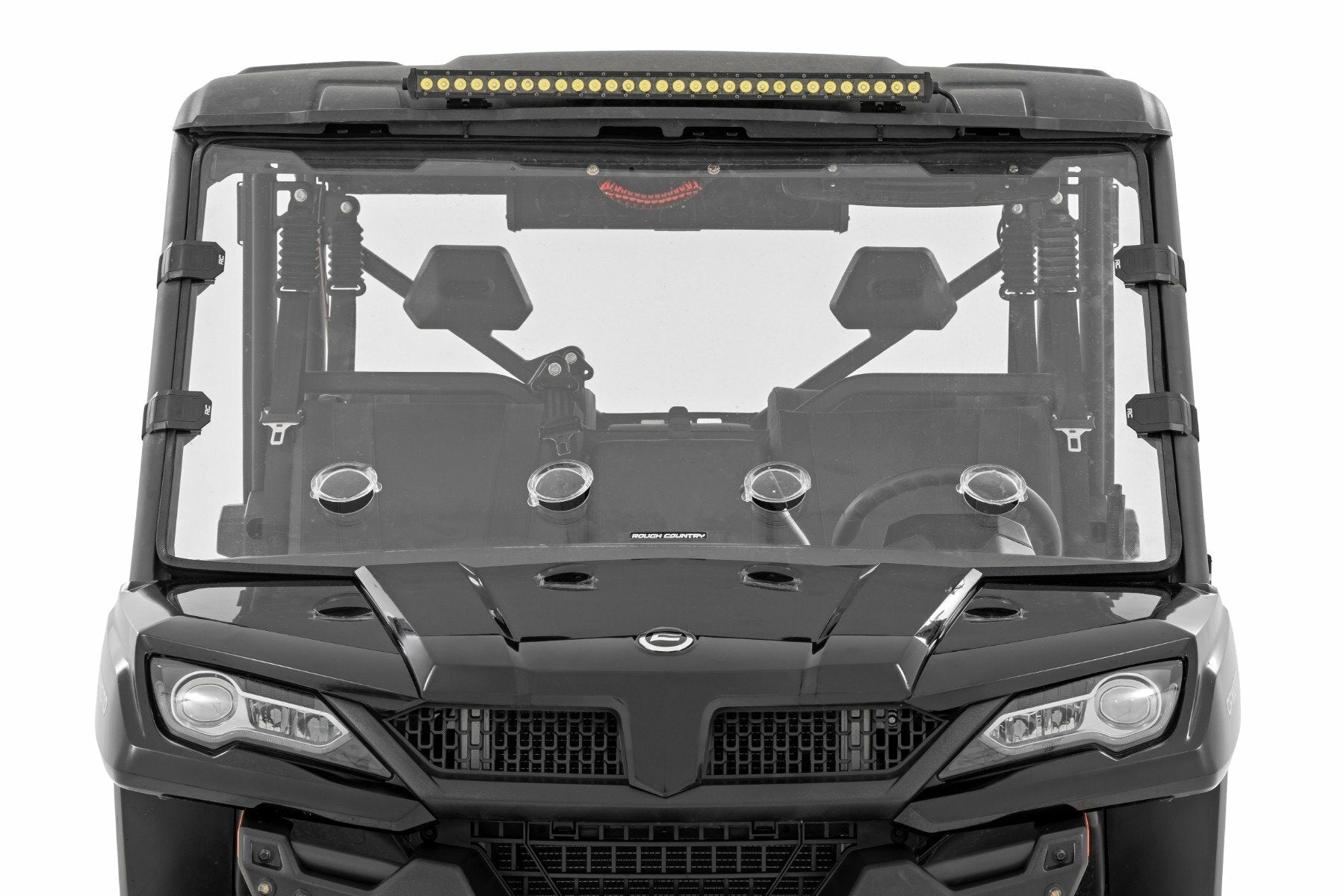 Vented Full Windshield | Scratch Resistant | CF Moto UForce 1000