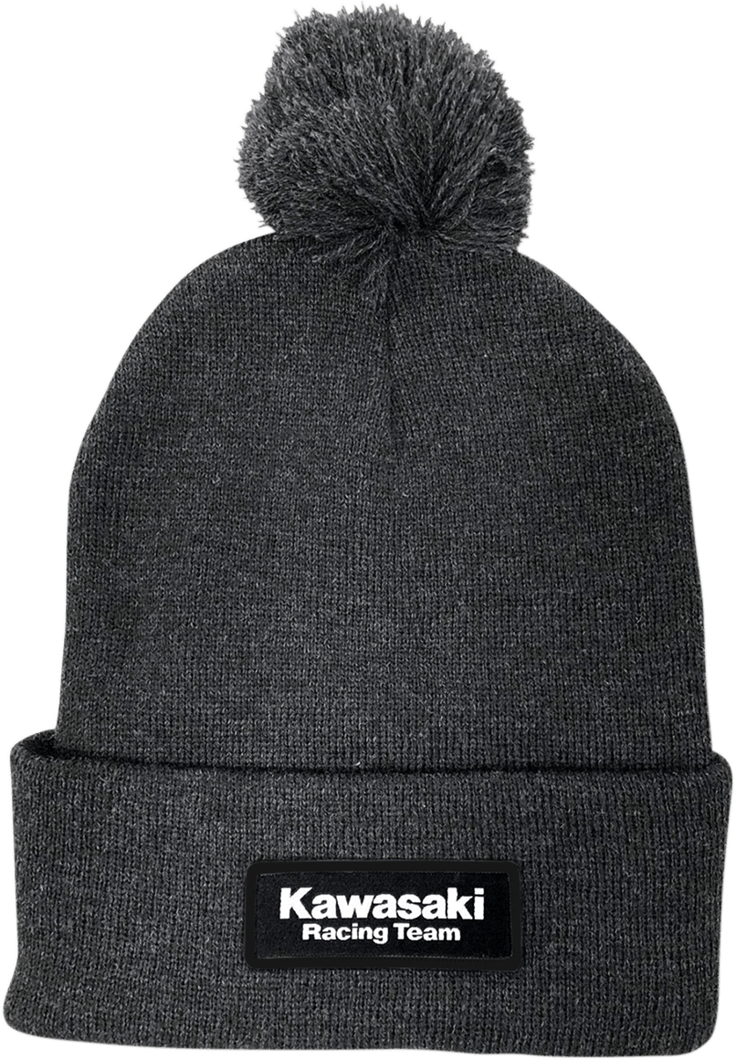 FACTORY EFFEX Kawasaki Pom Beanie - Charcoal 23-86102