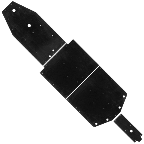 HMW (High-Molecular Weight) Full Skid Plate Kit 2023-2025 Kawasaki Teryx KRX 4