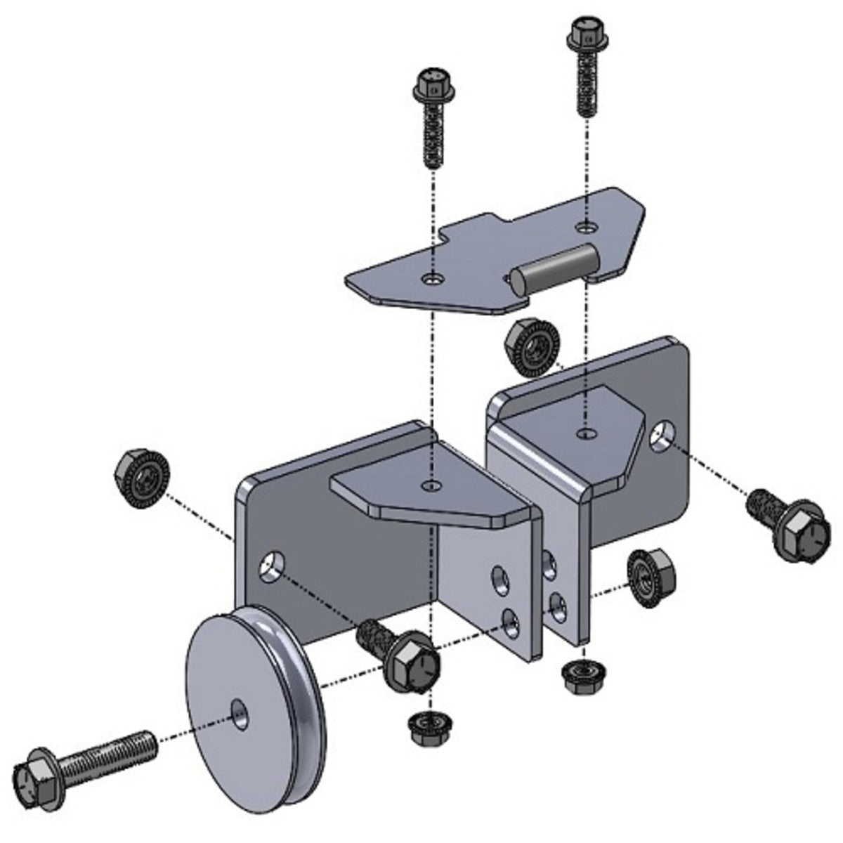 DENALI PLOWS Plow Pulley Fairlead Kit for ATV/UTV Winches