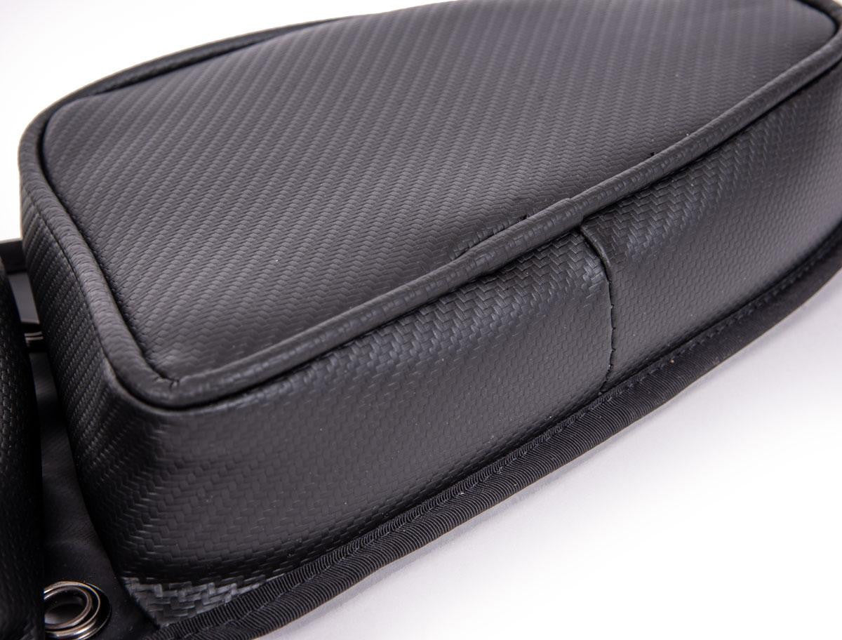 PRP Seats E36-210 Carbon Fiber Black Driver Side Door Bag with Knee Pad