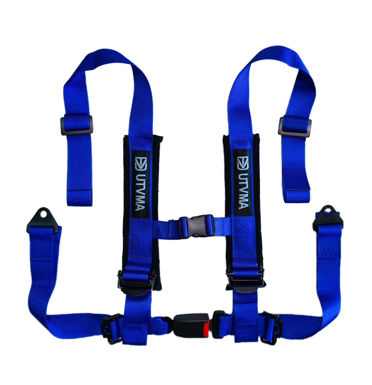 UTVMA 2-Inch 4-Point Harness with Auto Buckle – Blue