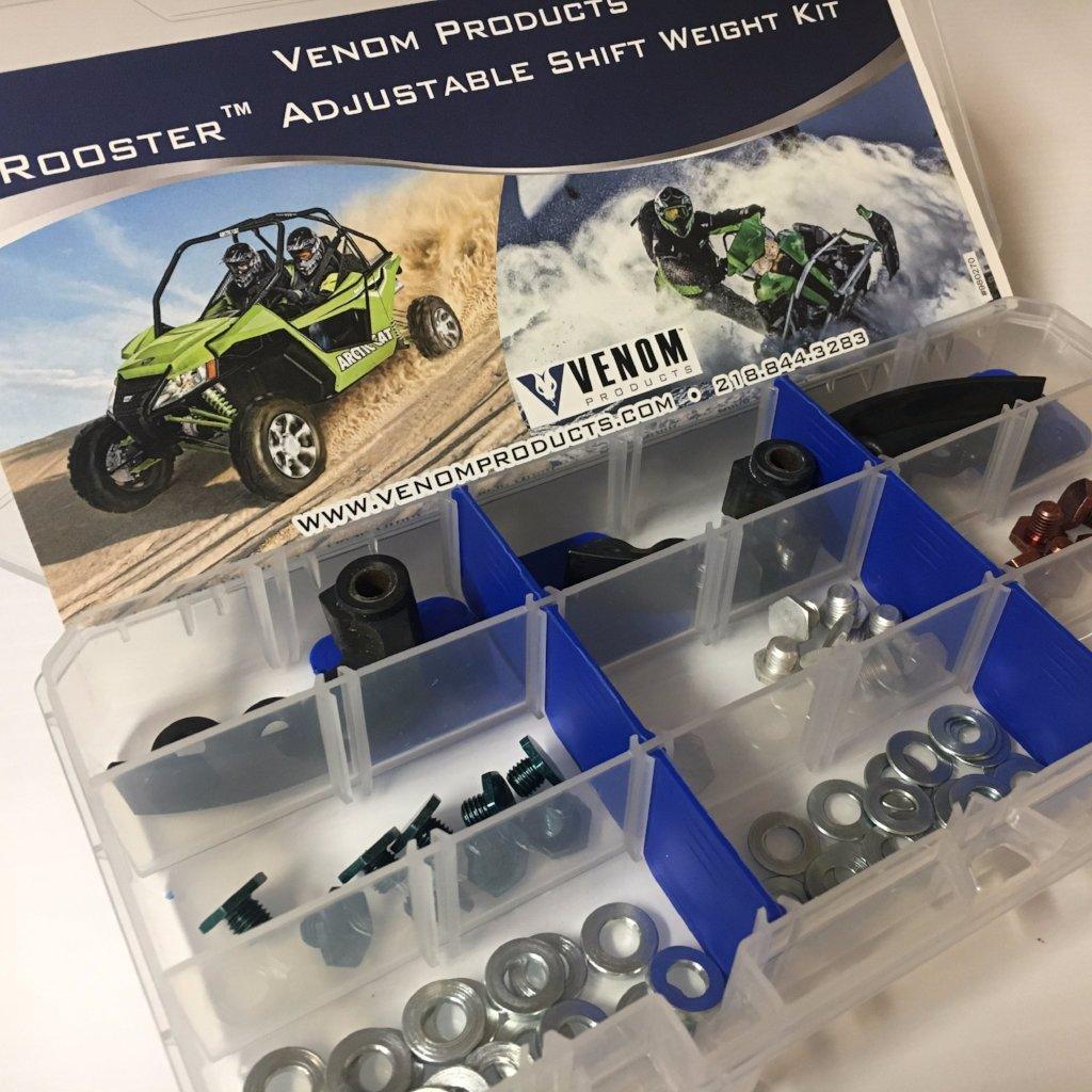 ROOSTER™ ADJUSTABLE SHIFT WEIGHT KIT, WILDCAT TRAIL / SPORT 45.5-69.5G