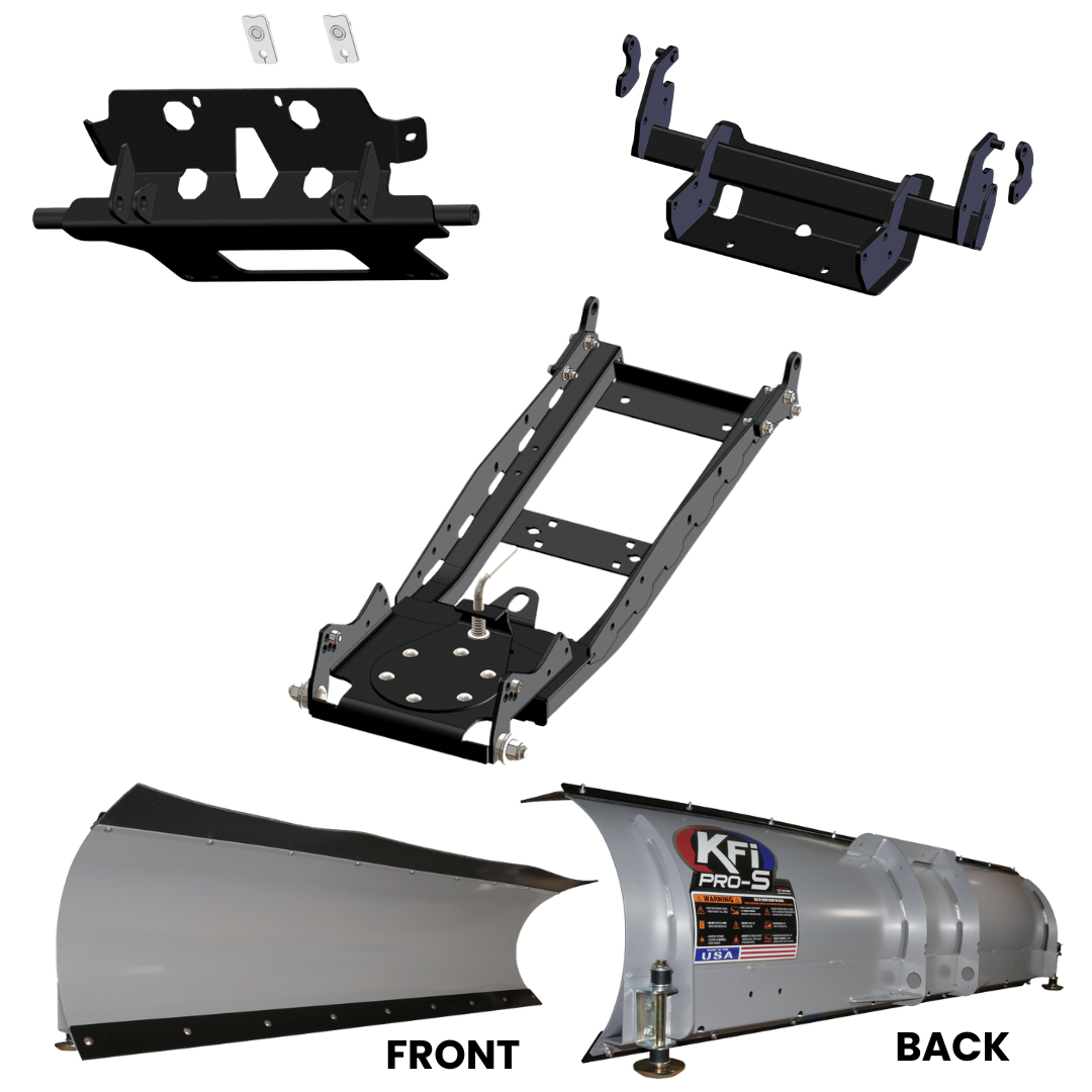 Can-Am Defender HD11 Snow Plow KFI Swift-Latch with Pro-S Blade Standard With Actuator