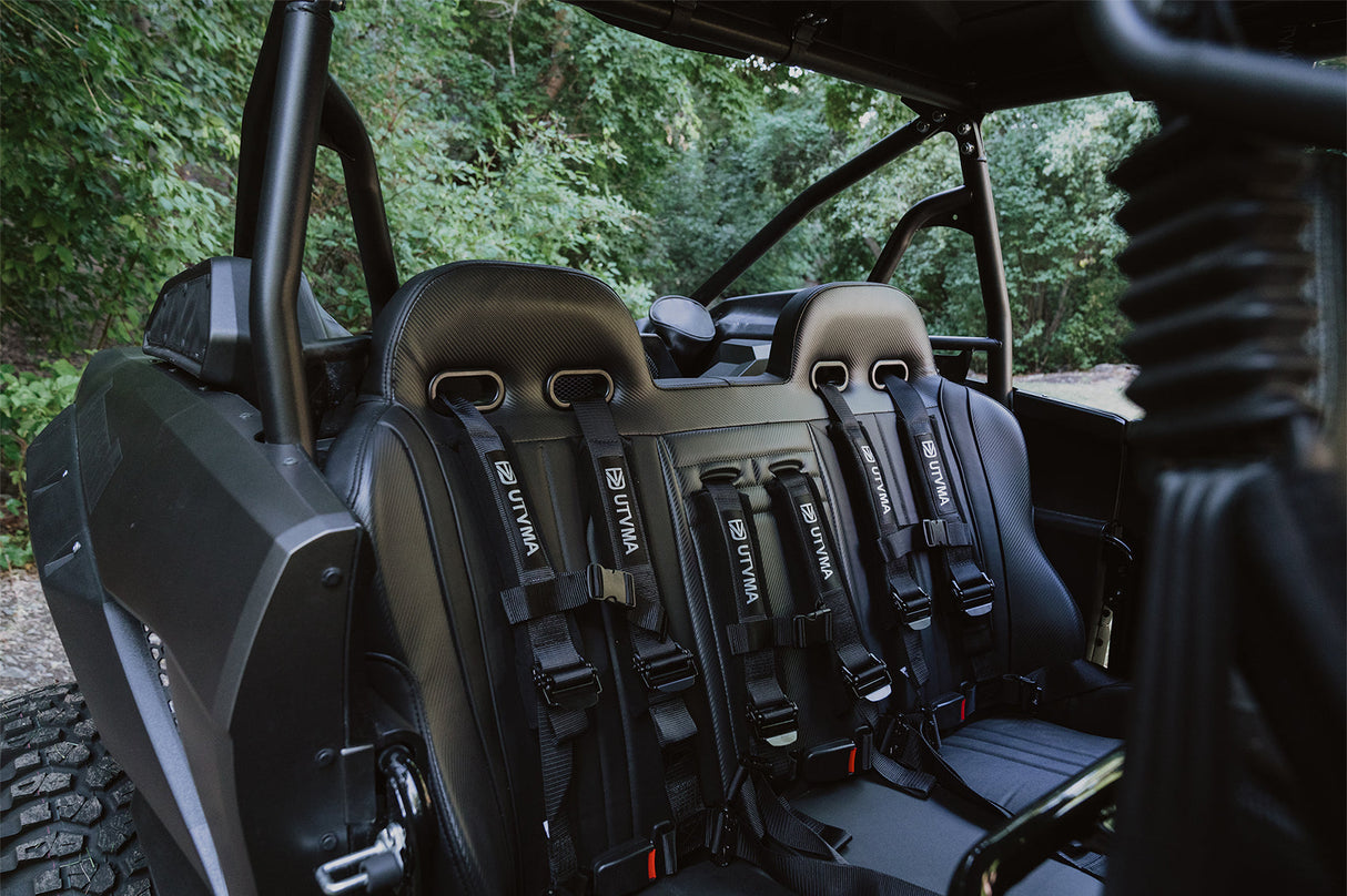 UTVMA KRX 4 Rear Bench Seat (2023–2025) w/ Harnesses